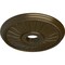 Ekena Millwork Berkshire Ceiling Medallion (Fits Canopies up to 6 3/8"), 20 1/8"OD x 3 7/8"ID x 1 7/8"P, Brass CM20BE1BRS - alternate 3